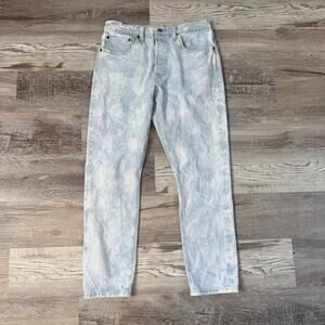 Levi’s 501 Skinny Light Wash Acid Wash Jeans 90s Grunge W30 L28